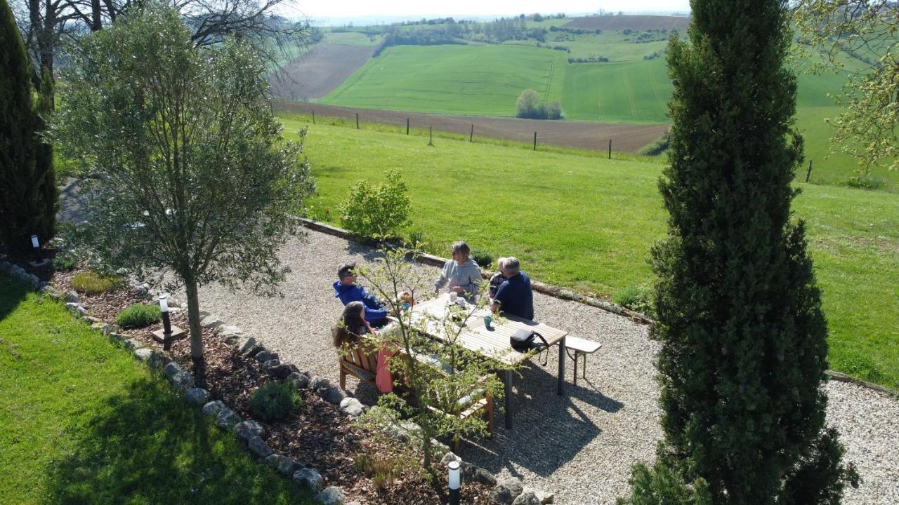 Ferienwohnung Au Pajot Ambax Esterno foto
